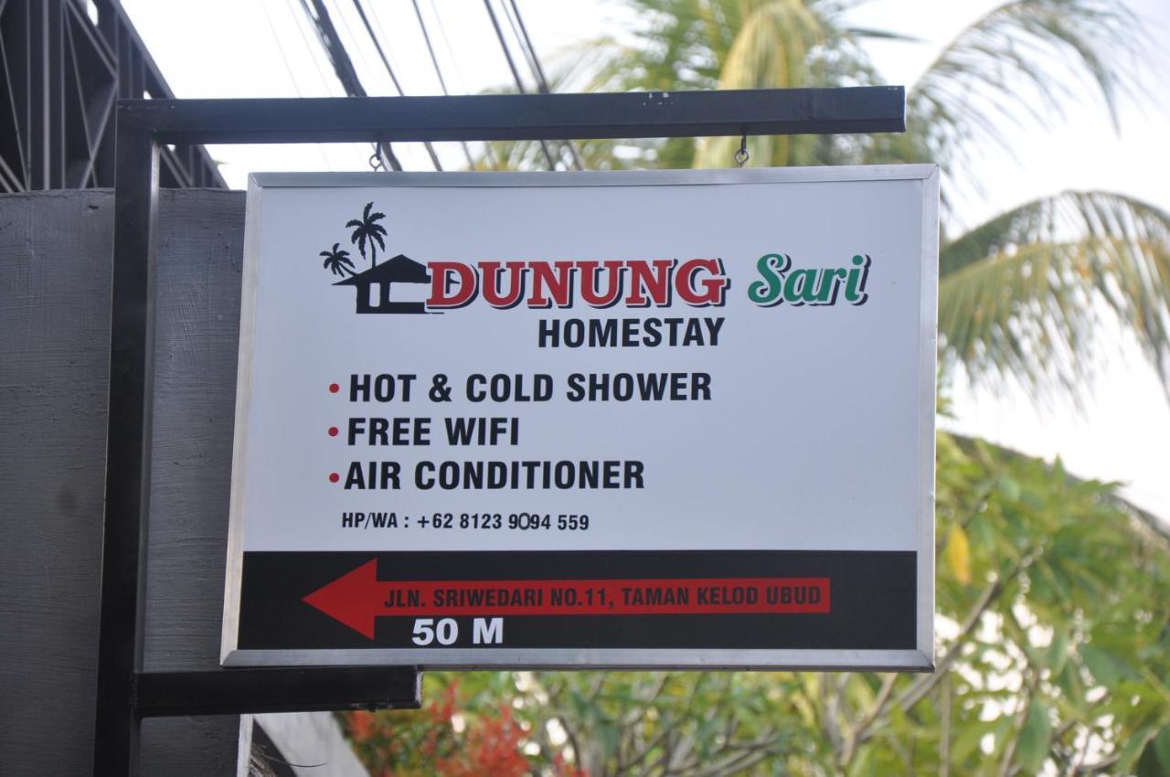 Dunung Sari Homestay Ubud Exterior foto
